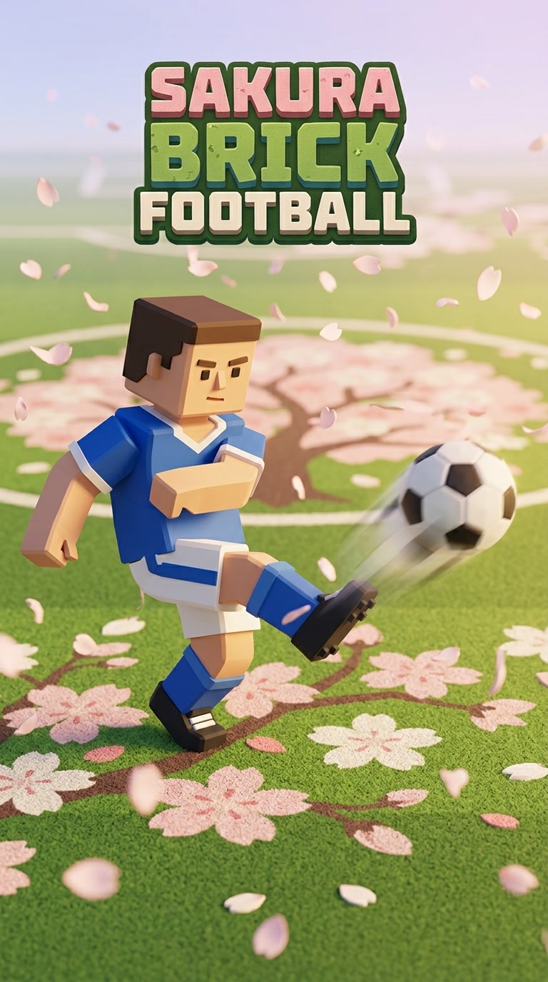 Sakura Brick Football Hero Portrait