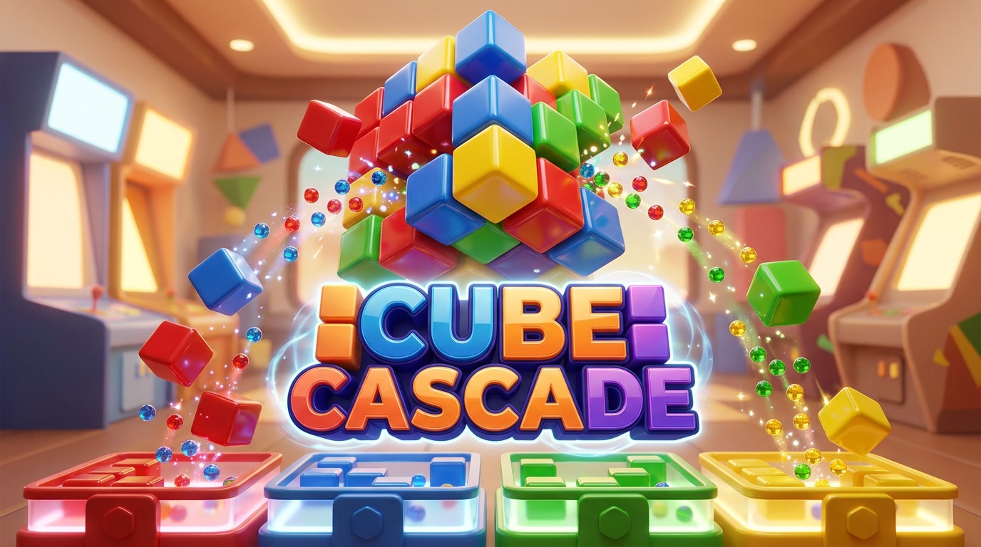 Cube Cascade PlayDrop Hero Artwork