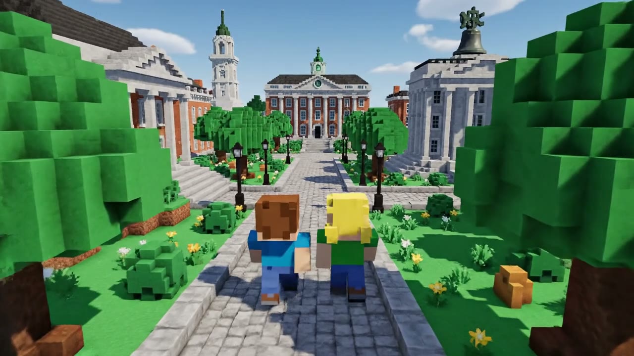 Voxel RPG Duo Explores Philadelphia