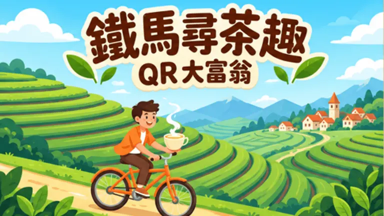 鐵馬尋茶趣：QR大富翁