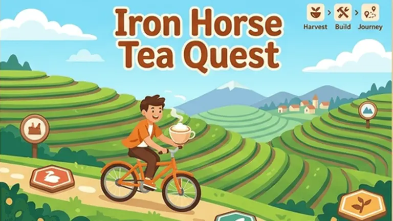 Iron Horse Tea Quest: QR Monopoly