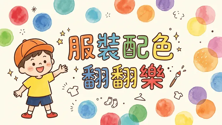 服裝配色翻翻樂