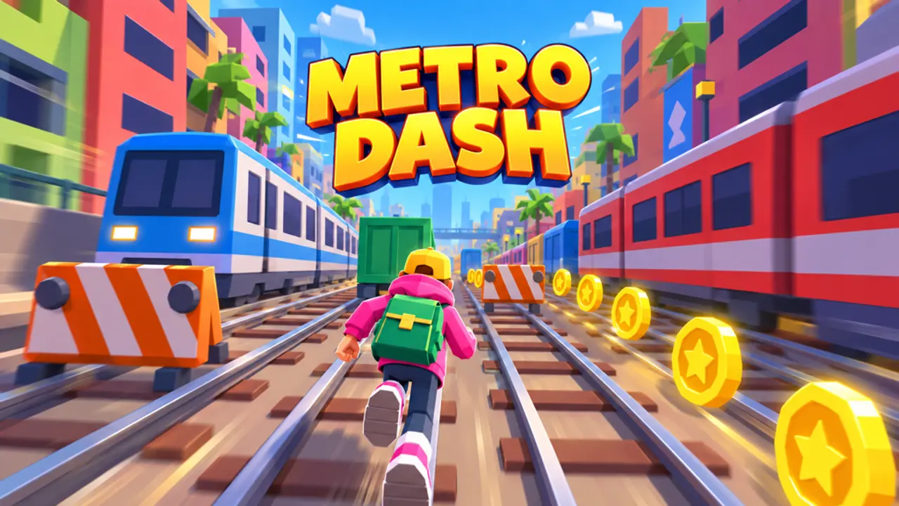Metro Dash gameplay