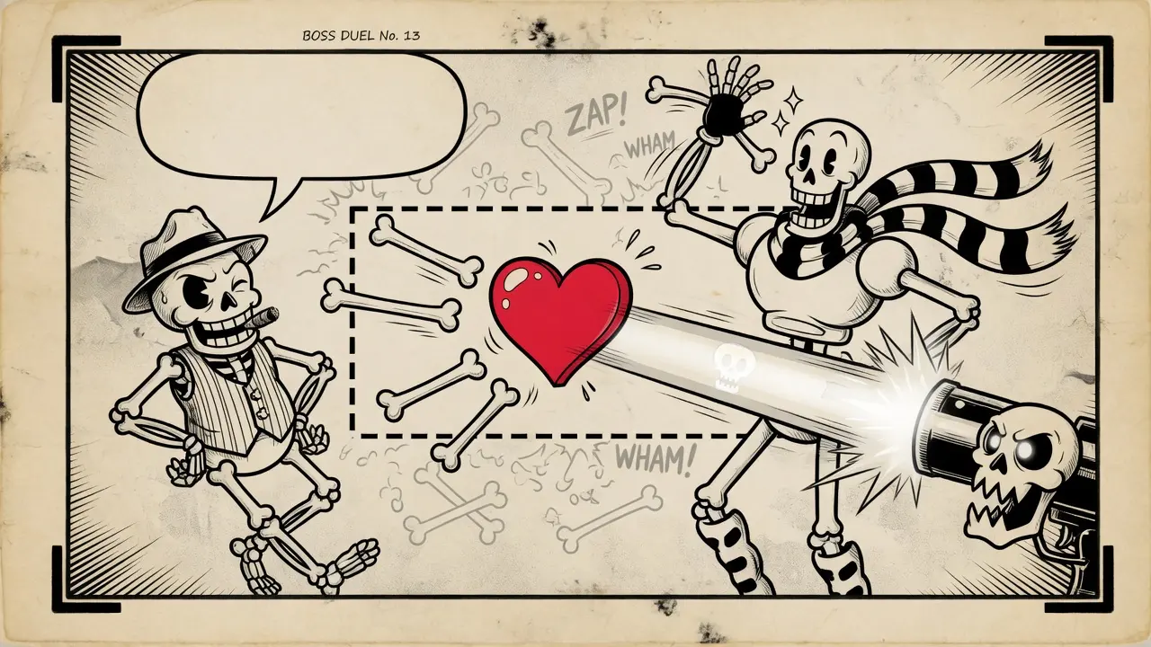 Inkbone Showdown gameplay