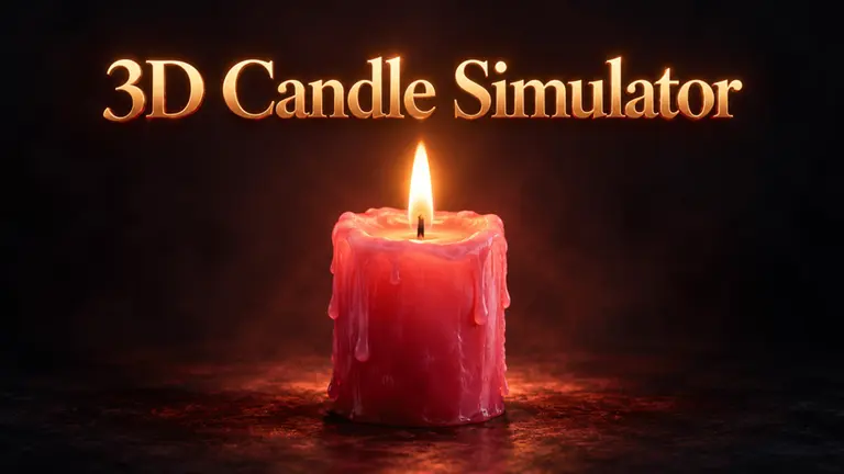 3D Candle Simulator