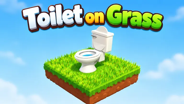 Toilet on Grass