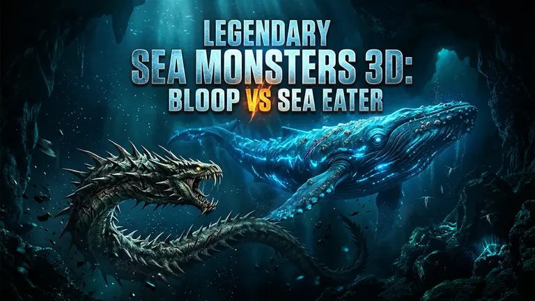 Legendary Sea Monsters 3D: Bloop vs Sea Eater