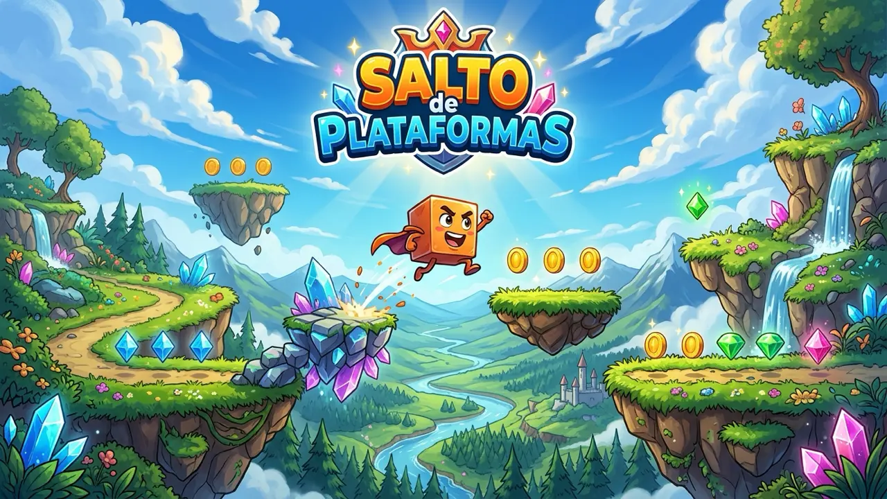Salto de Plataformas gameplay