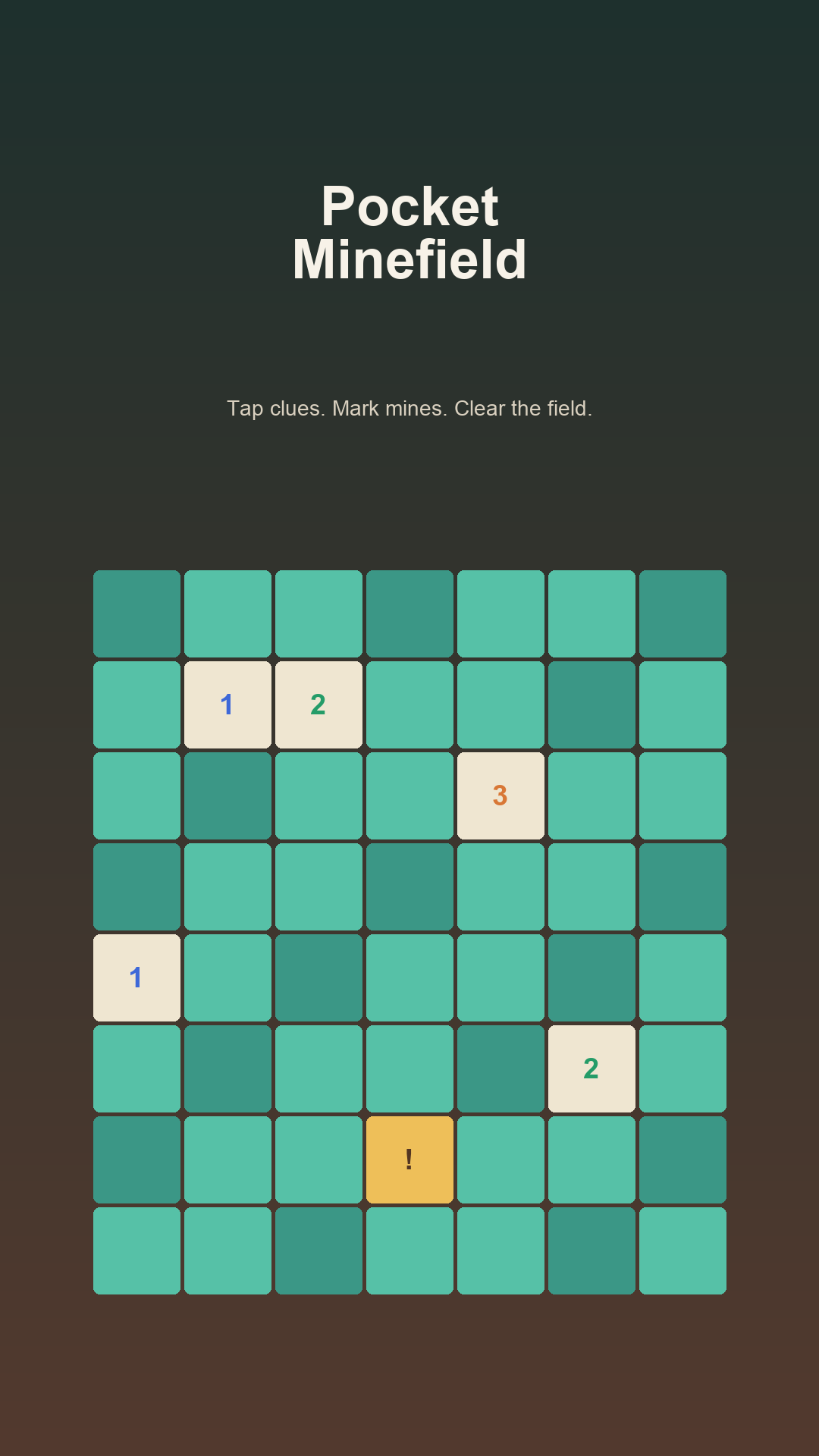 Pocket Minefield Portrait Hero