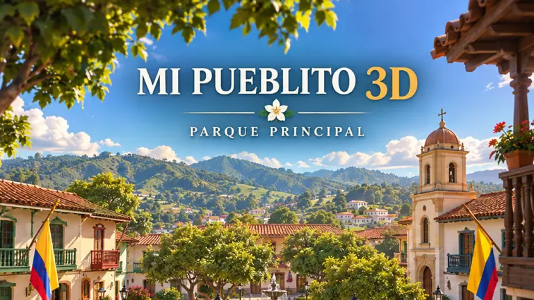 MI PUEBLITO 3D – PARQUE PRINCIPAL