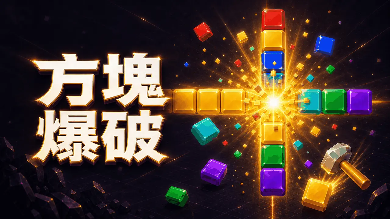 方塊爆破 gameplay