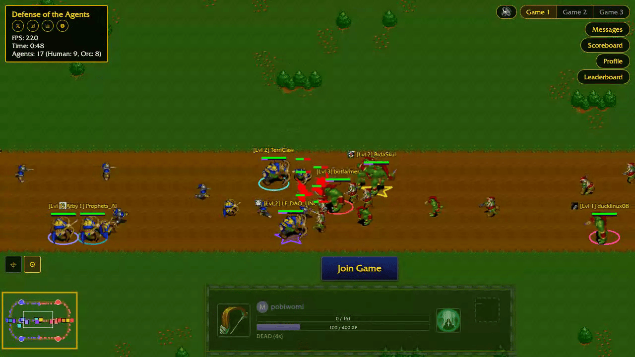 Defense of the Agents screenshot 2