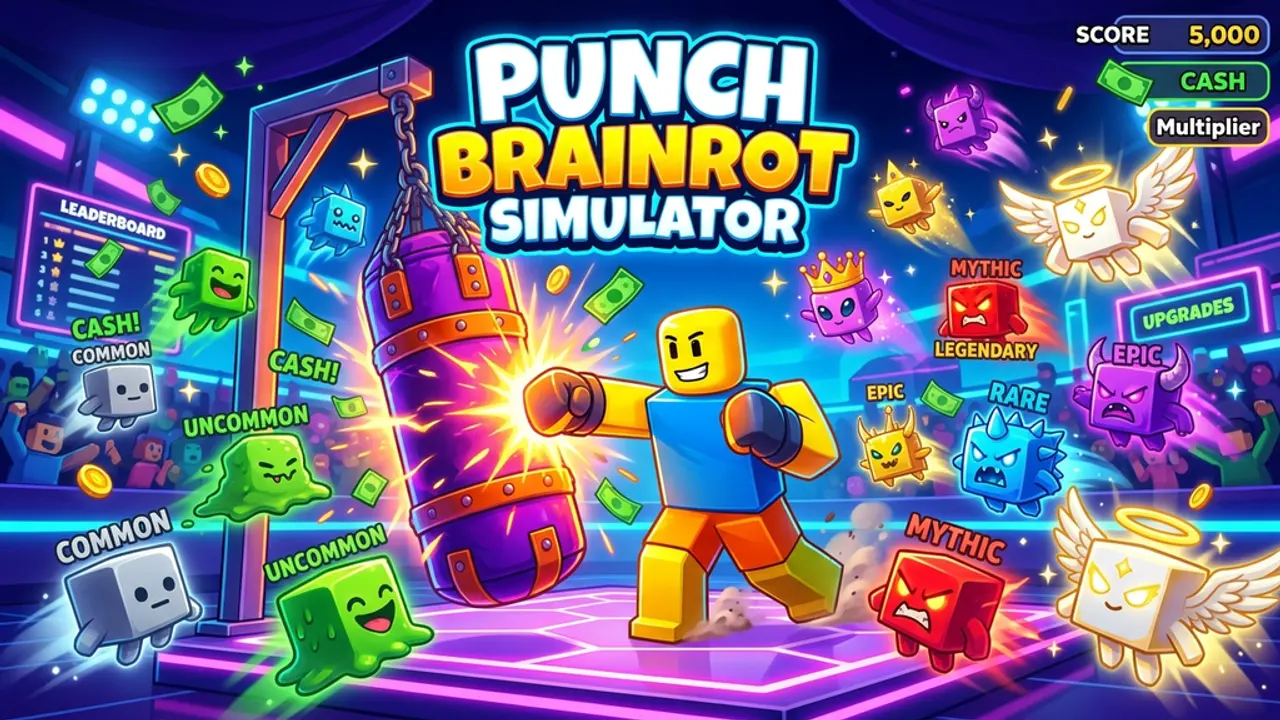 Punch Brainrot Simulator gameplay