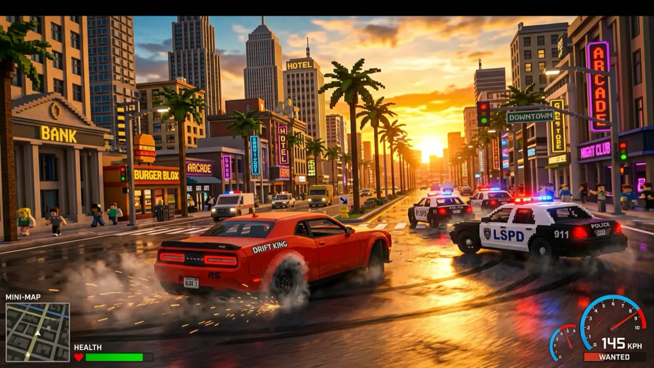 Blox Auto City gameplay