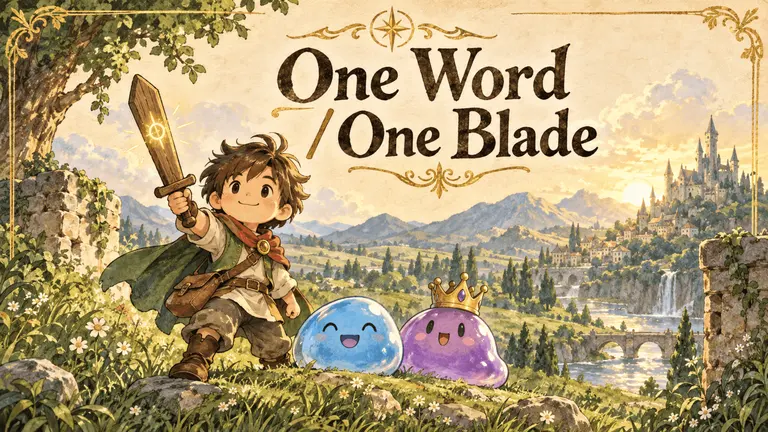 One Word / One Blade