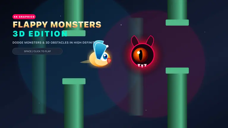 Flappy Monsters 3D