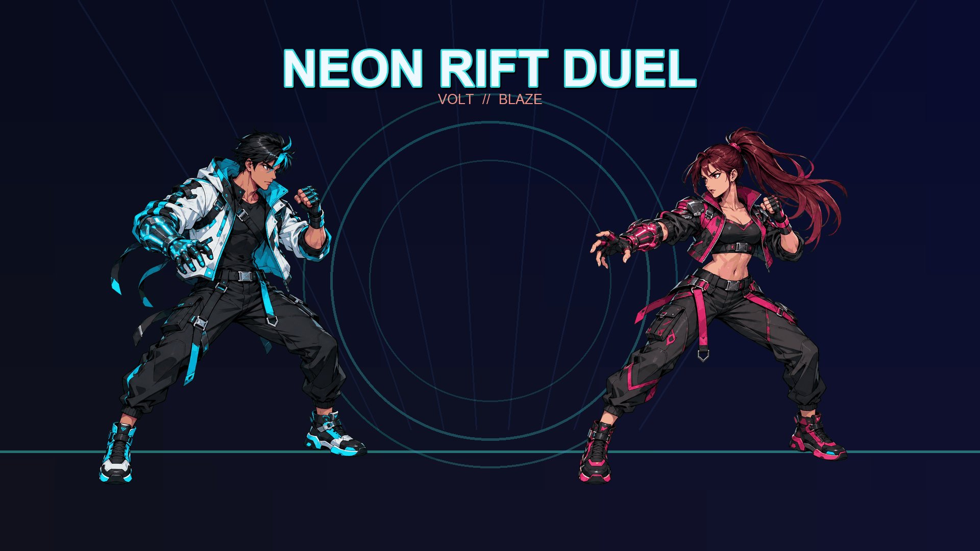 Neon Rift Duel