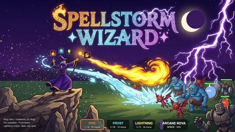 Spellstorm Wizard