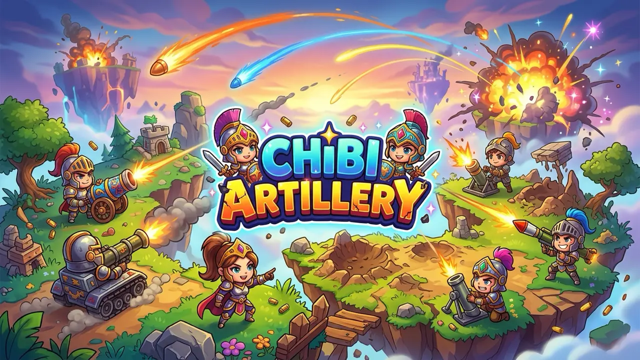 Chibi Artillery gameplay