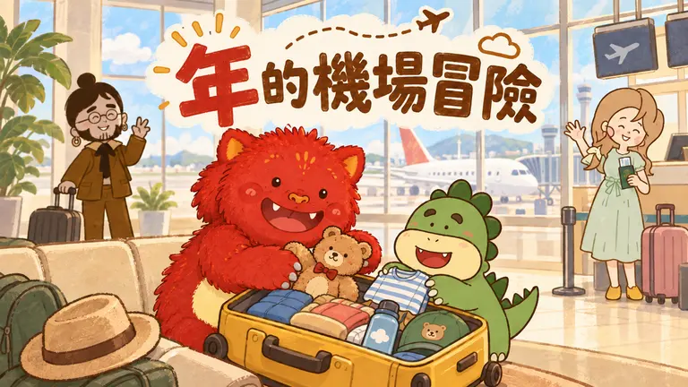 Nian's Airport Adventure