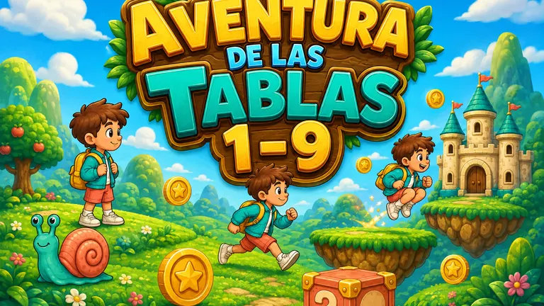 Times Table Adventure 1–9
