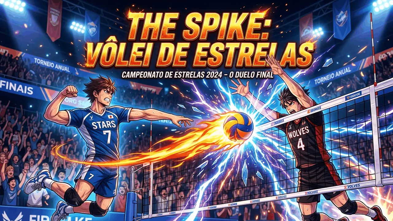 The Spike: Star Volleyball gameplay