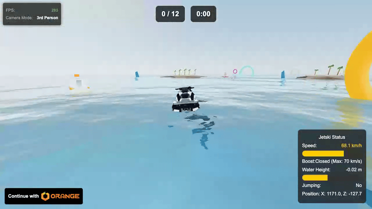 Jetski Simulation screenshot 1