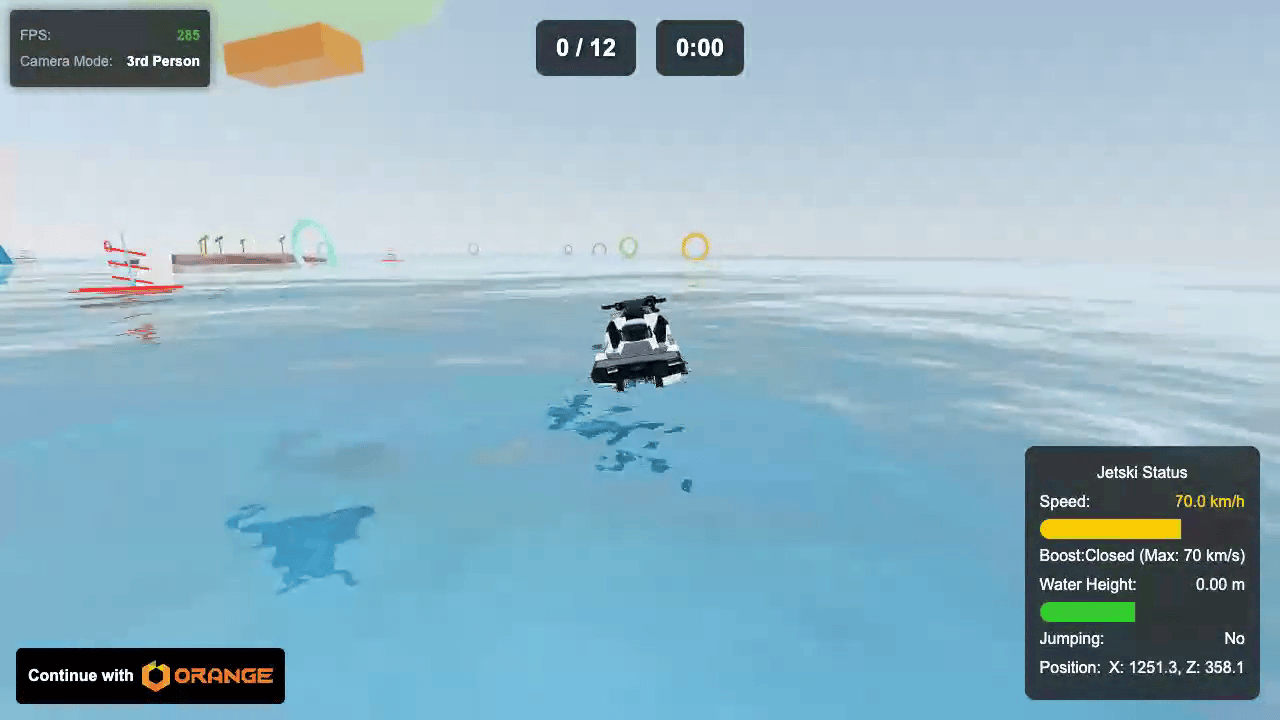 Jetski Simulation screenshot 2