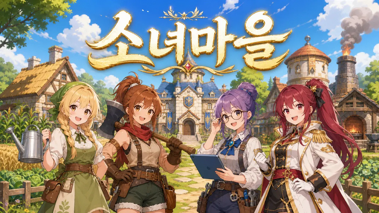 소녀마을 gameplay