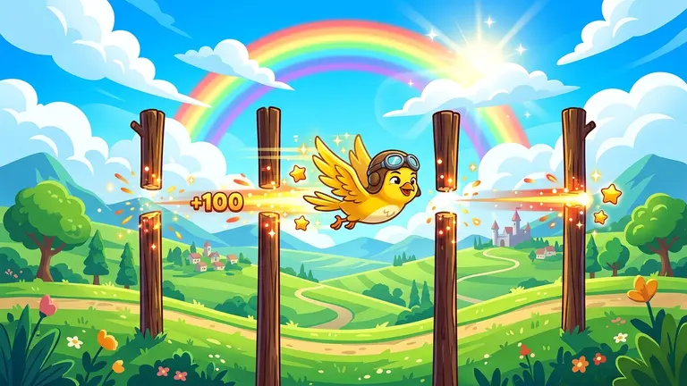 Flight Between Poles
