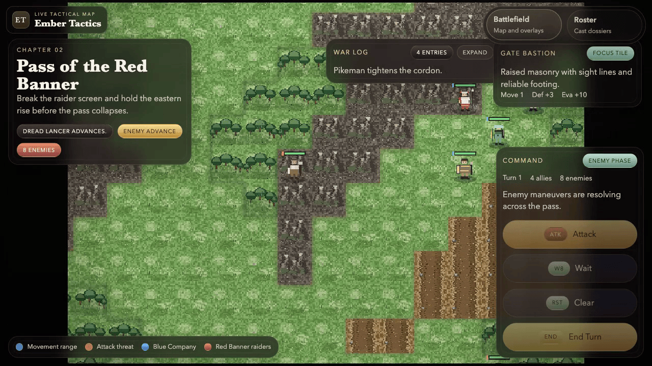 Ember Tactics screenshot 2