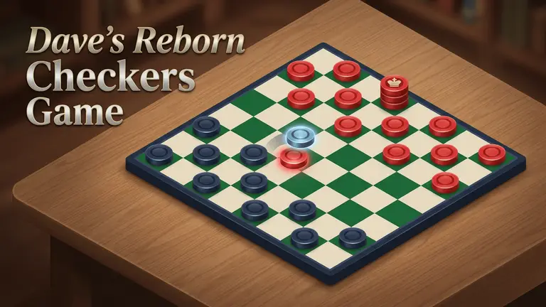 Dave's Reborn Checkers Game