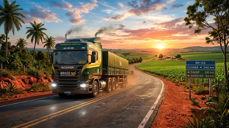 Brasil Truck Driver 3D