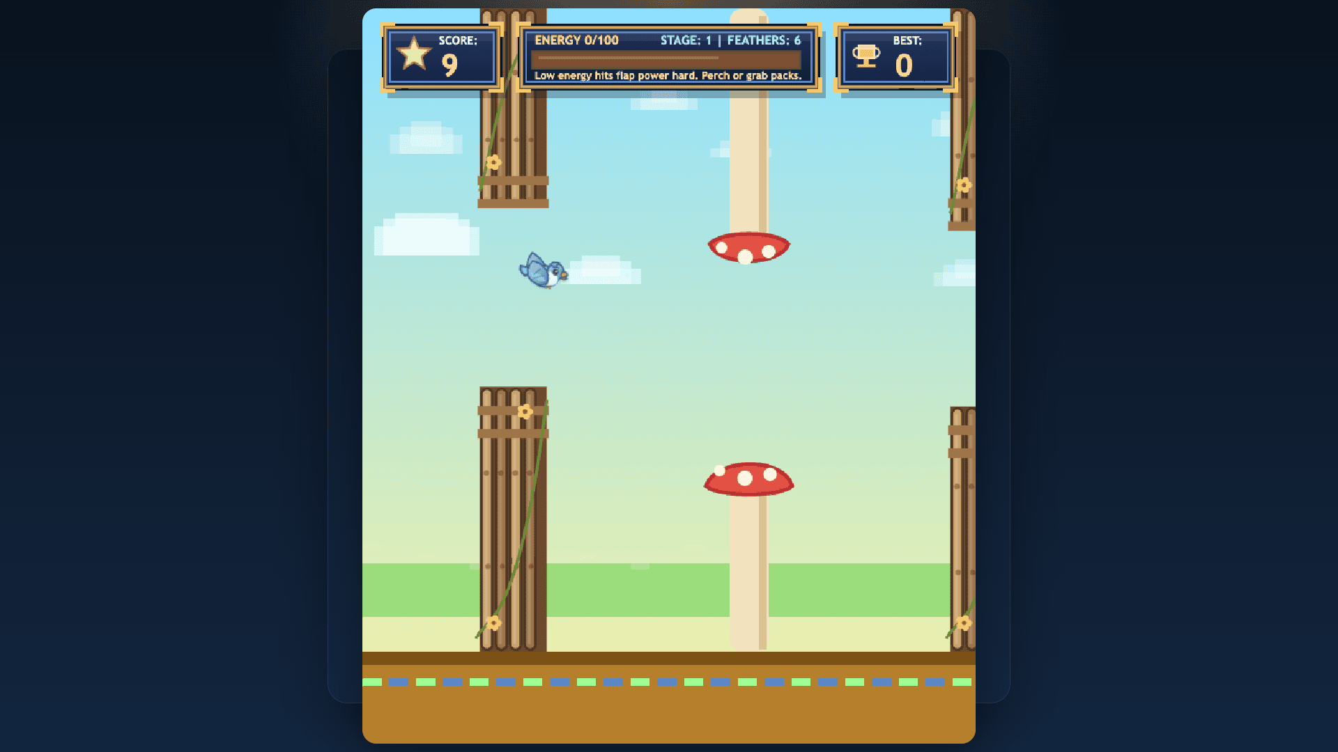 Pixel Sky Hop screenshot 1