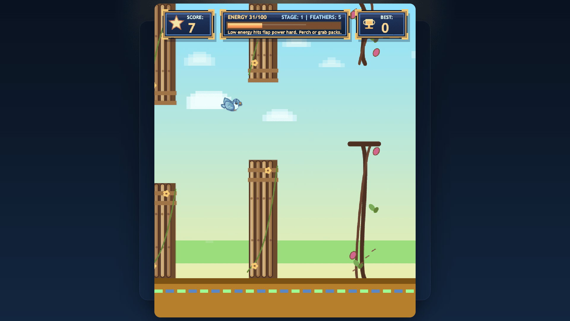 Pixel Sky Hop screenshot 2