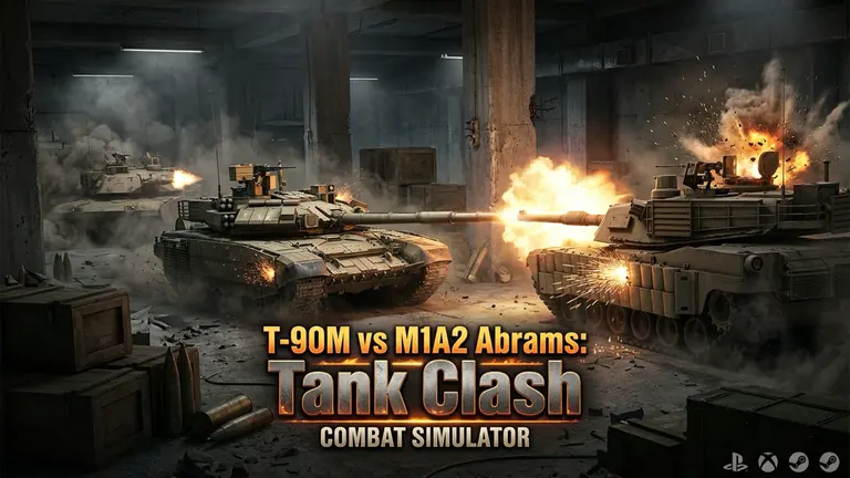 T-90M vs M1A2 Abrams: Tank Clash