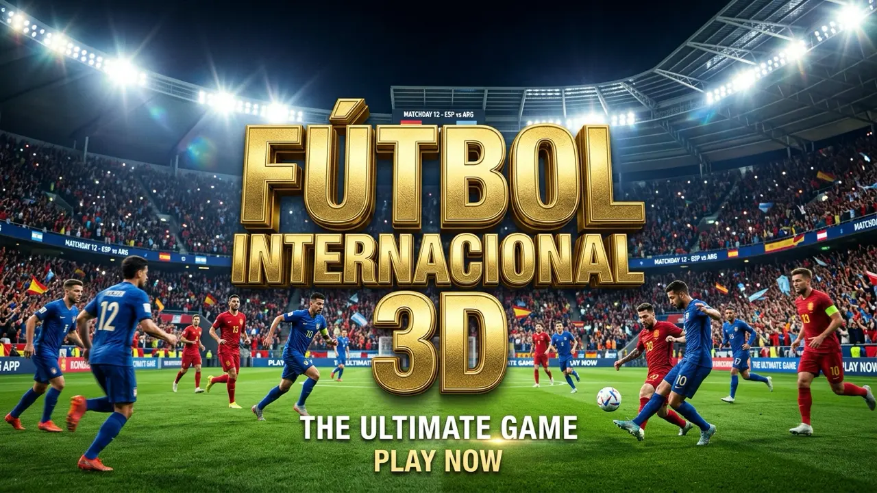 Fútbol Internacional 3D gameplay