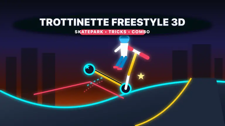 Trottinette Freestyle 3D
