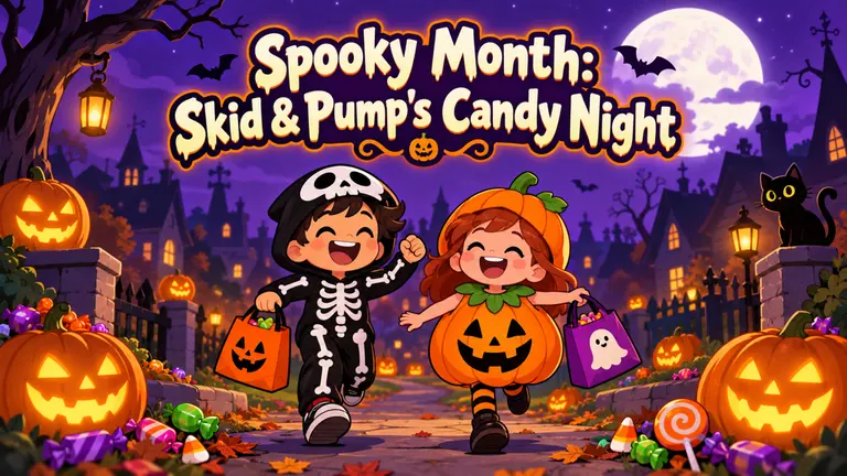 Spooky Month: Skid & Pump's Candy Night