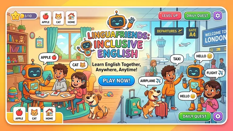 LinguaFriends: Inclusive English