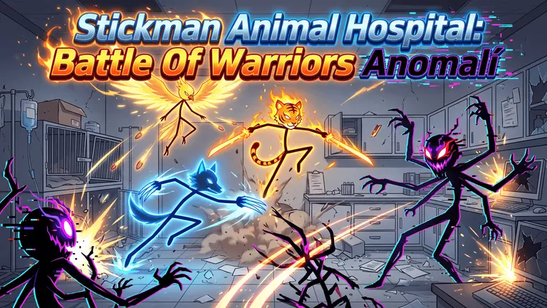 Stickman Animal Hospital: Battle Of Warriors Anomalí