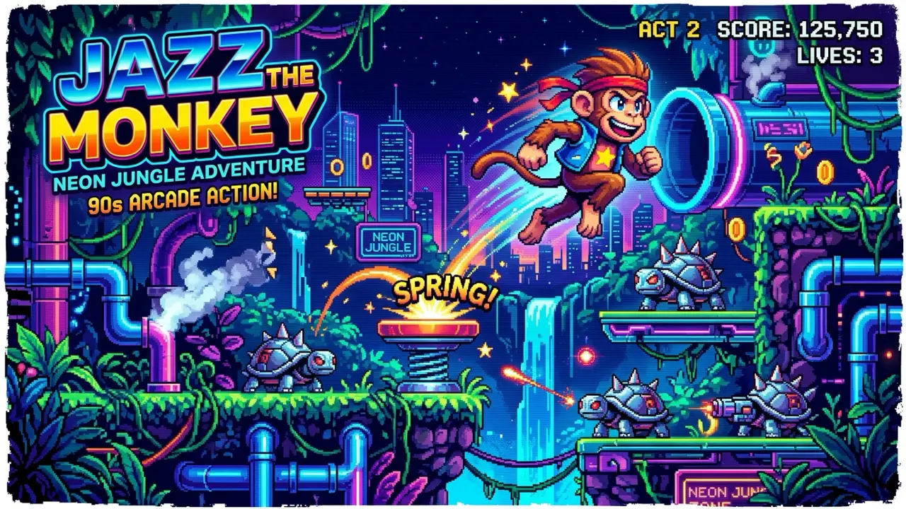 Jazz Monkey gameplay