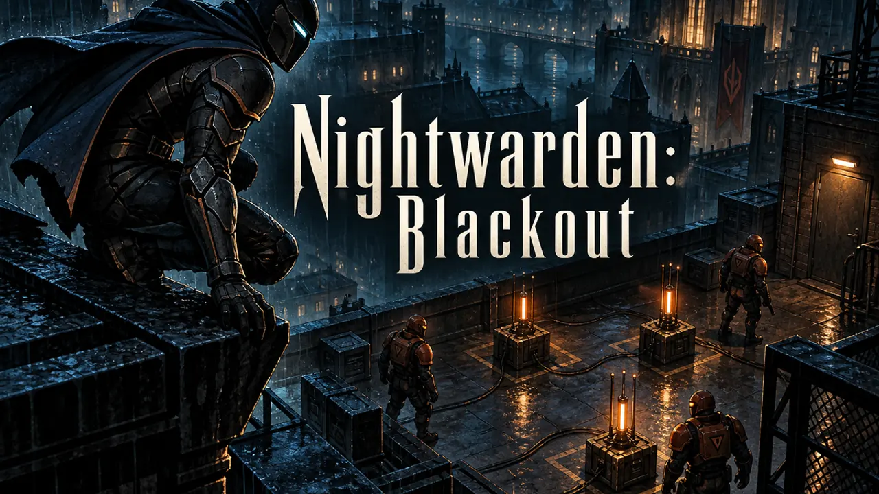 Nightwarden: Blackout gameplay