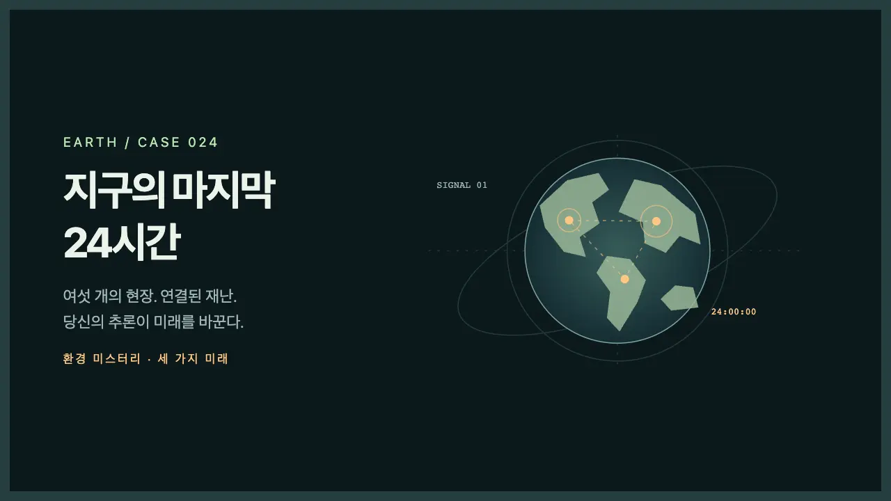 지구의 마지막 24시간 gameplay