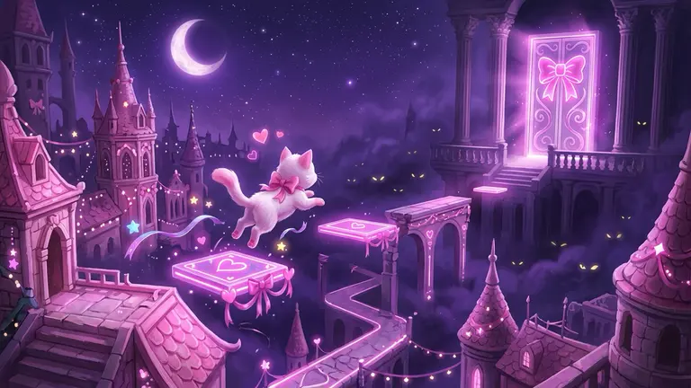 Gatinha Pink Parkour