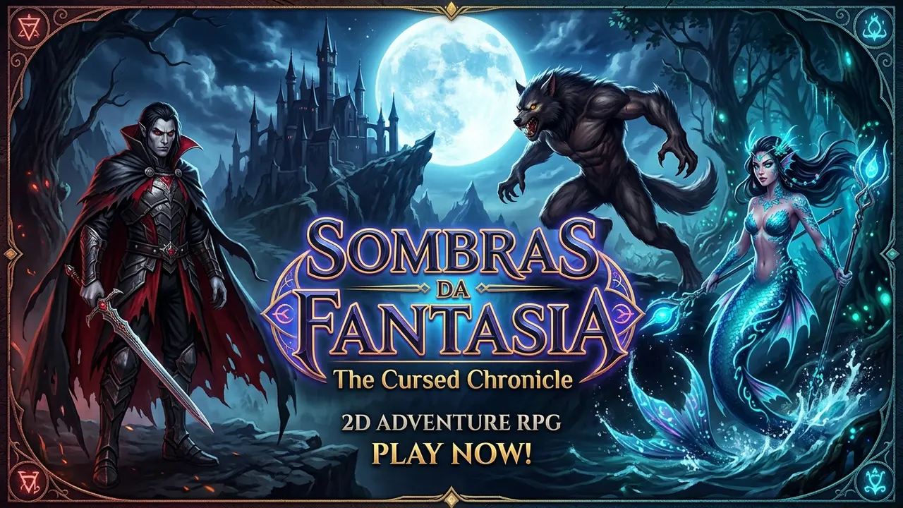 Sombras da Fantasia gameplay