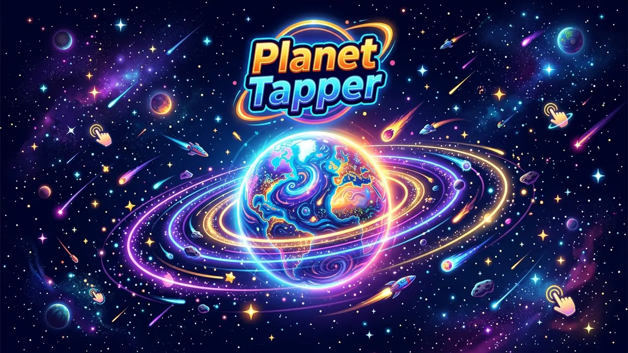 Planet Tapper gameplay