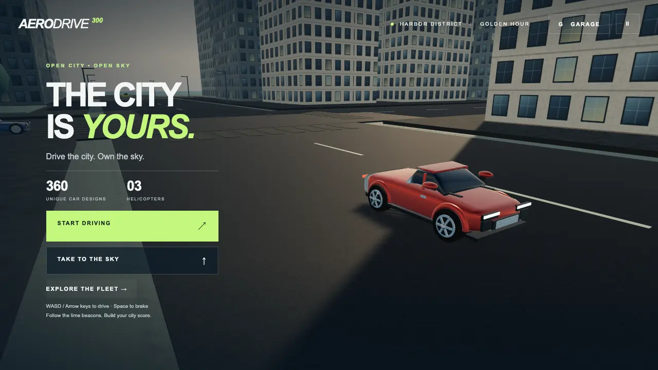 AeroDrive 300 gameplay