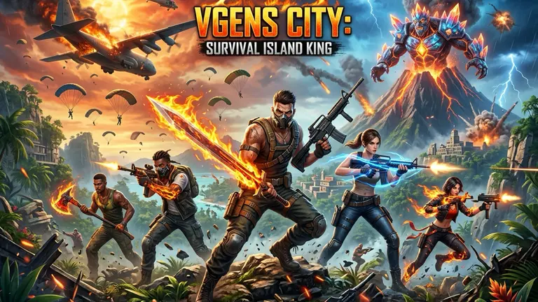 VGENS CITY: SURVIVAL ISLAND KING