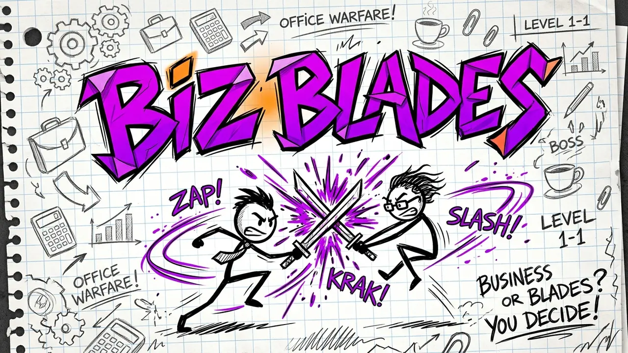 Biz Blades gameplay